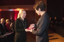 Regierungsrätin Dr. Aurelia Frick und Aldina Sievers