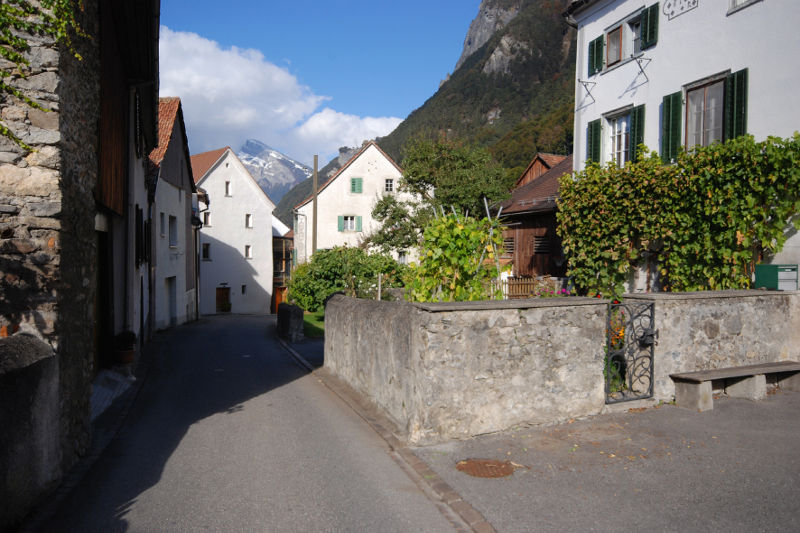 Das Dorf Fläsch