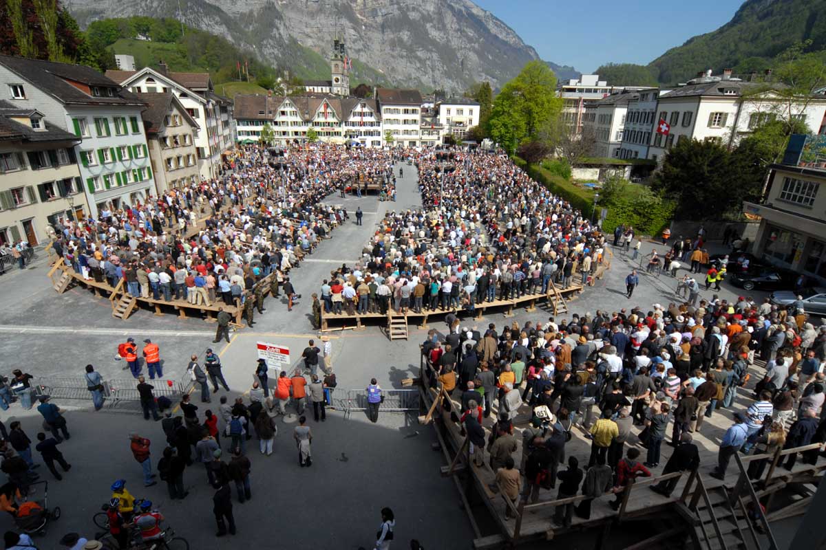 2012, 6. Oktober  - Exkursion nach Glarus und Molls