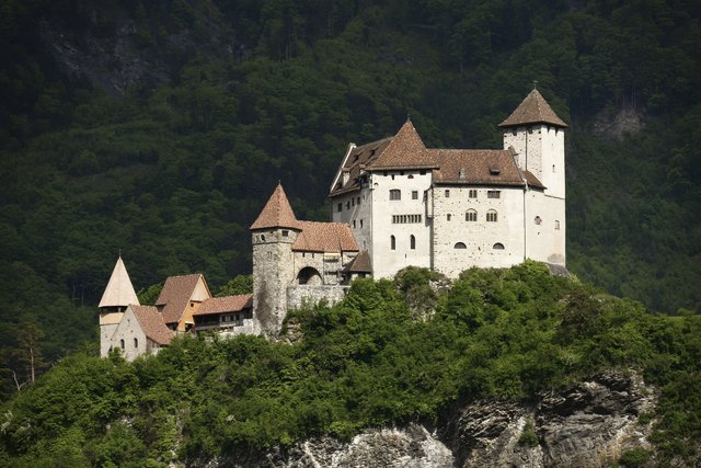 2014, 23. August - Besichtigung der Burg Gutenberg in Balzers