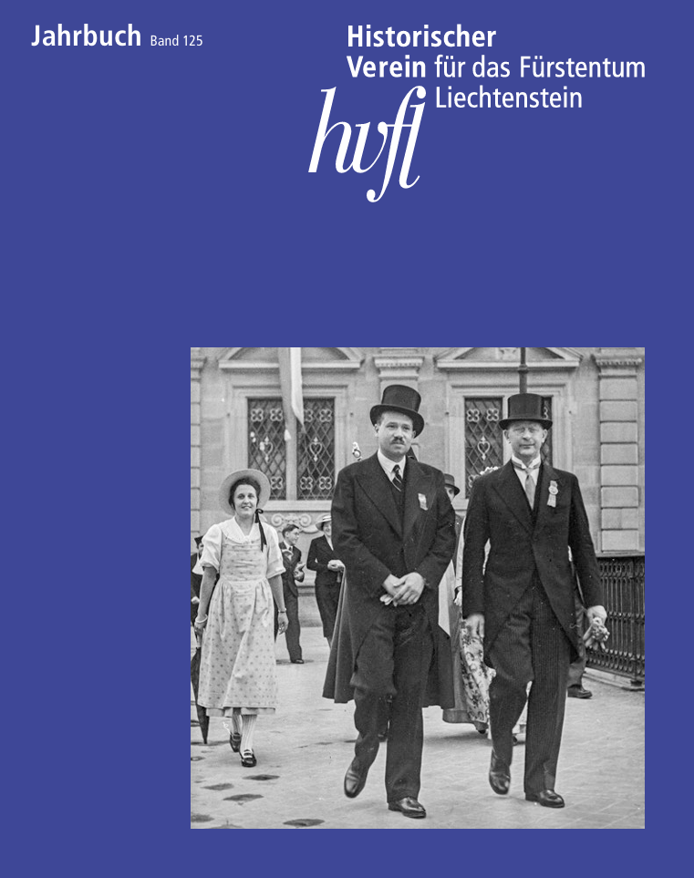 2026, 29. August - Jubiläumsfest "125 Jahre Historischer Verein für das Fürstentum Liechtenstein" und Jahrbuchpräsentation, Band 125